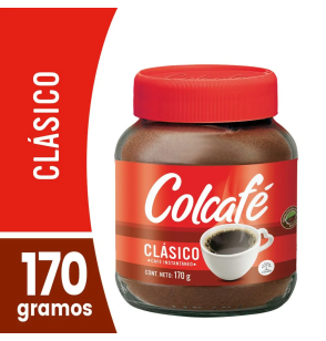 Café instantáneo Colcafé 170gr