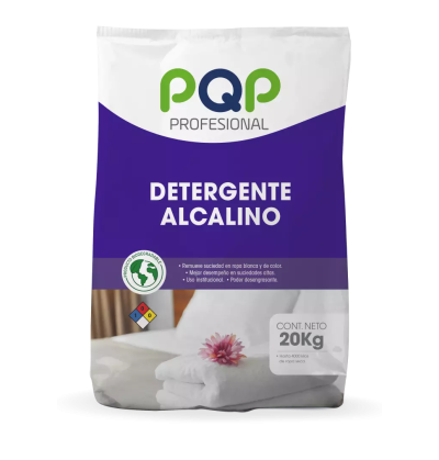 Detergente En Polvo Floral Alcalino PQP 20kg