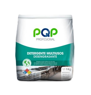 Detergente en Polvo Desengrasante Sin Aroma 1KG PQP