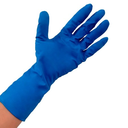 Guantes de nitrilo azul - Coraza x 100