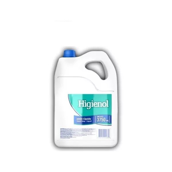 Jabon liquido antibacterial 3750ml - HIGIENOL