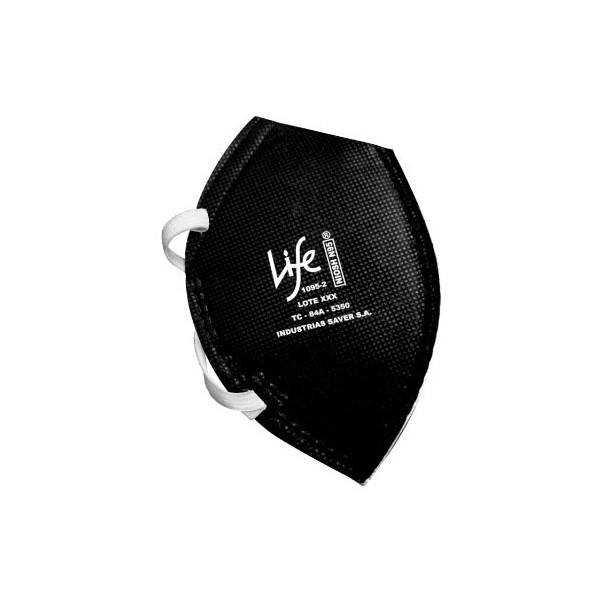 Mascarilla Life N95 negra