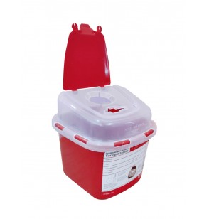 Recipiente residuos cortopunzantes 1.3L