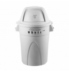 Contenedor Elite 121L Blanco - Reciclable aprovechable ESTRA